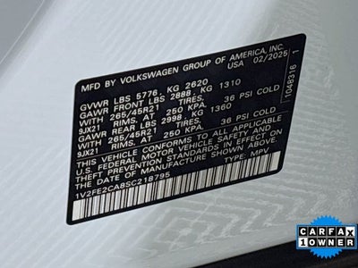 2025 Volkswagen Atlas Cross Sport 2.0T SEL Premium R-Line