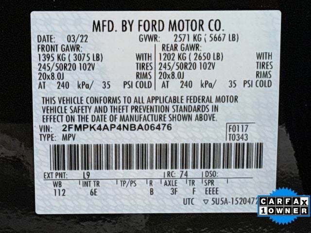 2022 Ford Edge ST