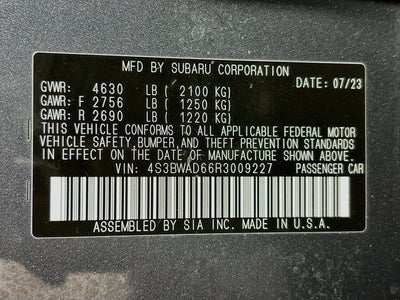 2024 Subaru Legacy Premium