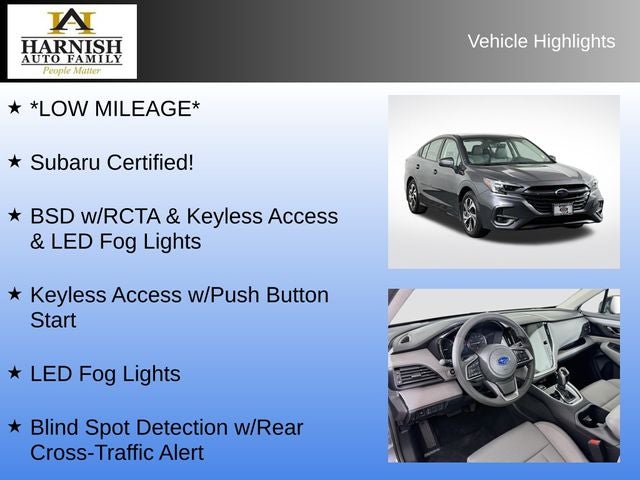 2025 Subaru Legacy Premium