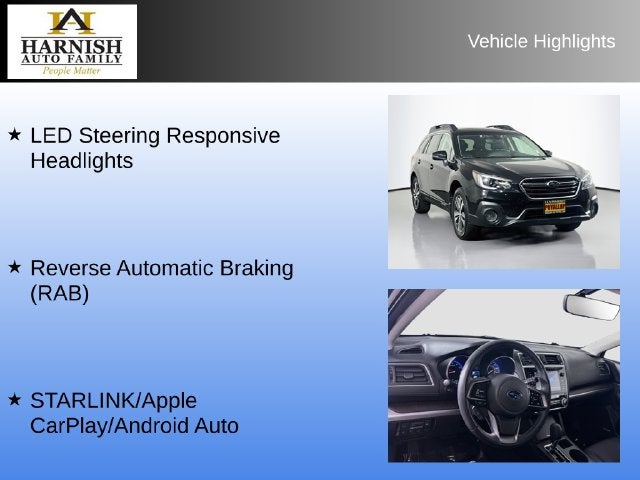 2019 Subaru Outback 2.5i Limited
