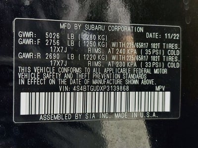 2023 Subaru Outback Wilderness