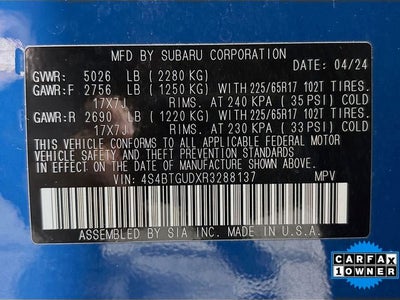 2024 Subaru Outback Wilderness