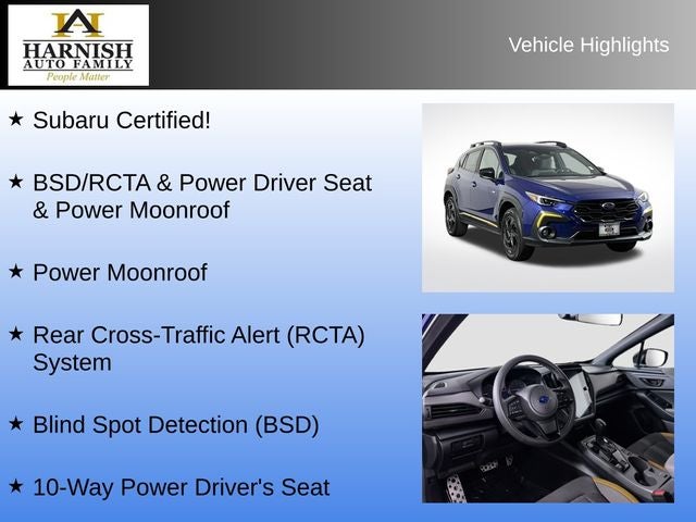 2025 Subaru Crosstrek Sport