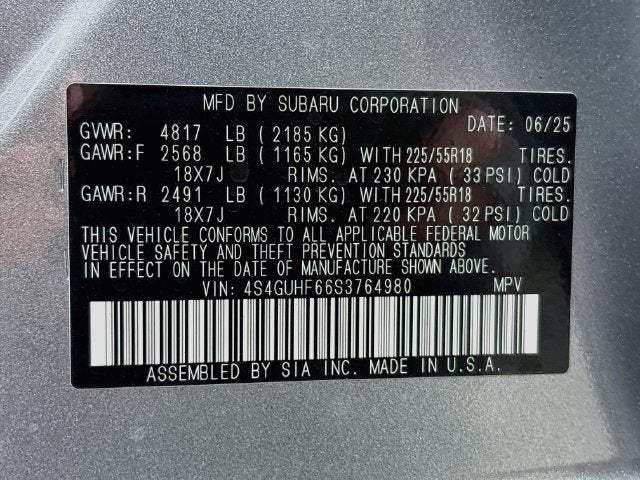 2025 Subaru Crosstrek Sport