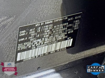 2025 Subaru Crosstrek Sport