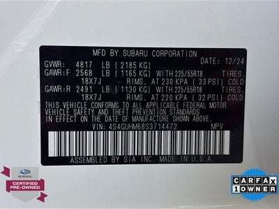 2025 Subaru Crosstrek Limited