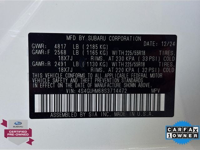 2025 Subaru Crosstrek Limited