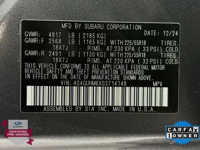 2025 Subaru Crosstrek Limited