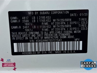 2025 Subaru Crosstrek Limited