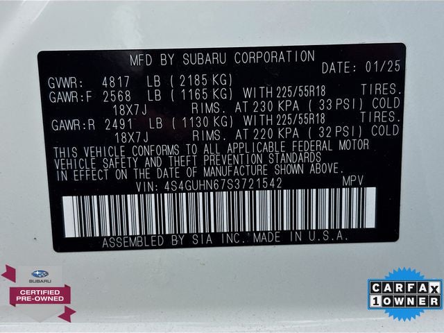 2025 Subaru Crosstrek Limited