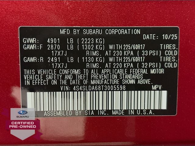 2026 Subaru Forester Base