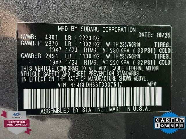 2026 Subaru Forester Sport