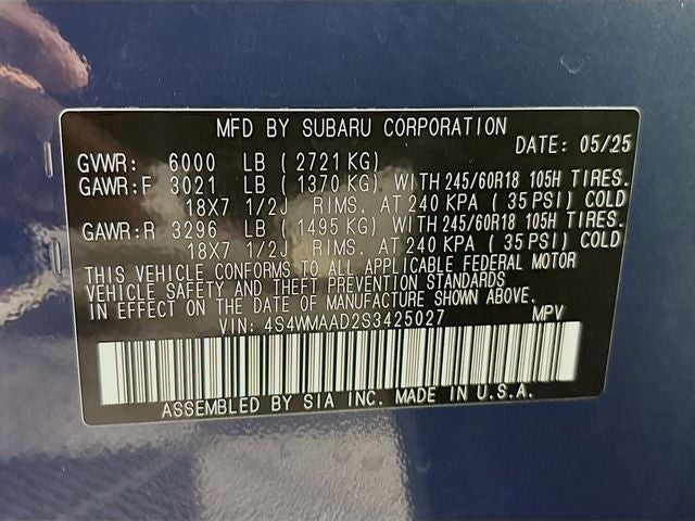 2025 Subaru Ascent Premium