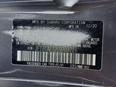 2020 Subaru BRZ Limited