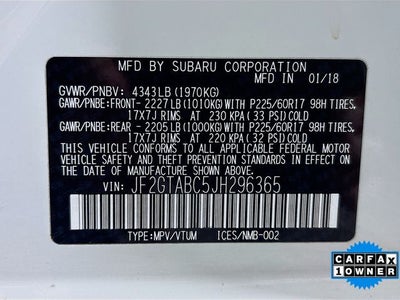 2018 Subaru Crosstrek 2.0i Premium