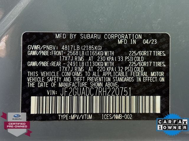 2024 Subaru Crosstrek Premium