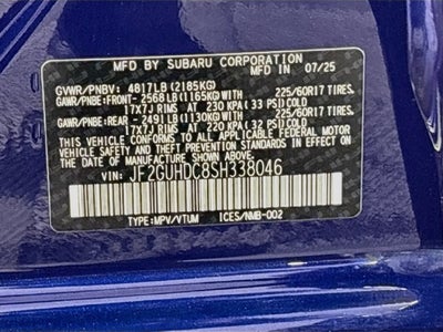 2025 Subaru Crosstrek Premium