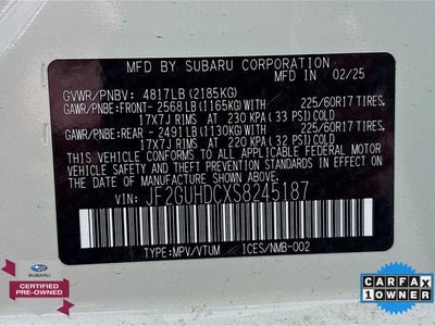 2025 Subaru Crosstrek Premium