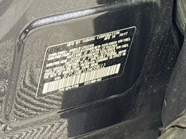 2018 Subaru Forester 2.5i Touring