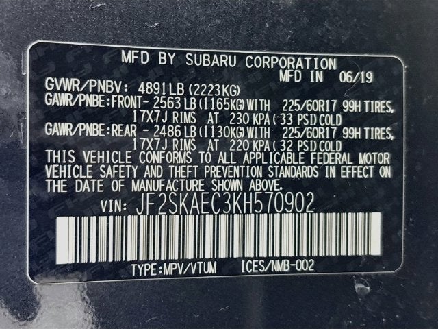2019 Subaru Forester Premium