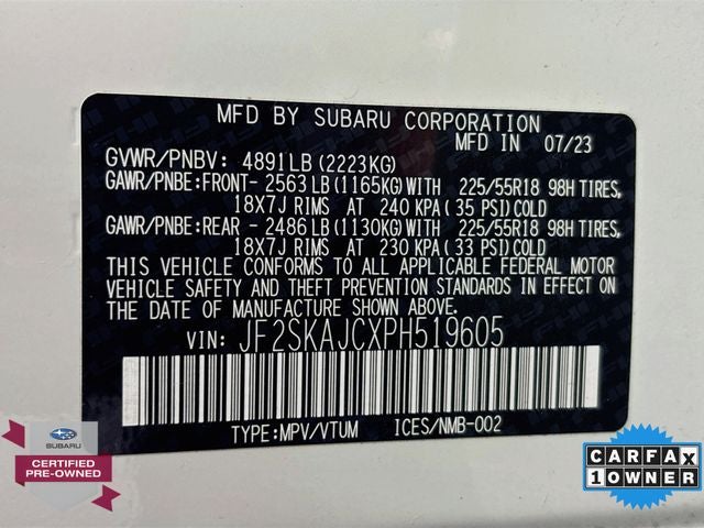 2023 Subaru Forester Sport