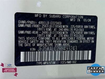 2024 Subaru Forester Limited