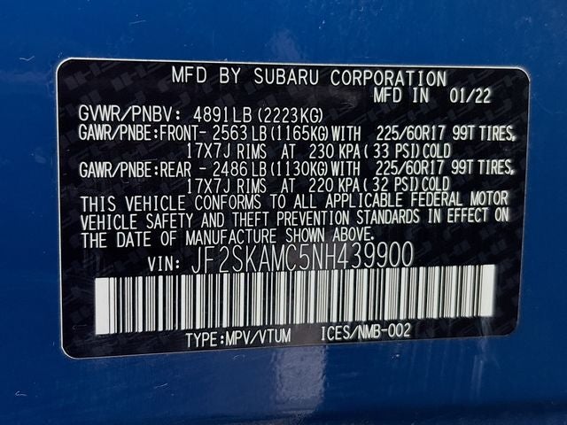 2022 Subaru Forester Wilderness