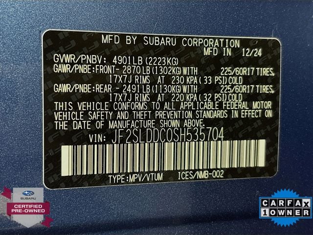 2025 Subaru Forester Premium