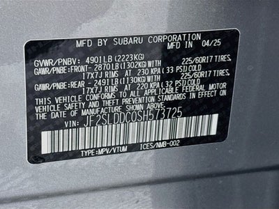 2025 Subaru Forester Premium