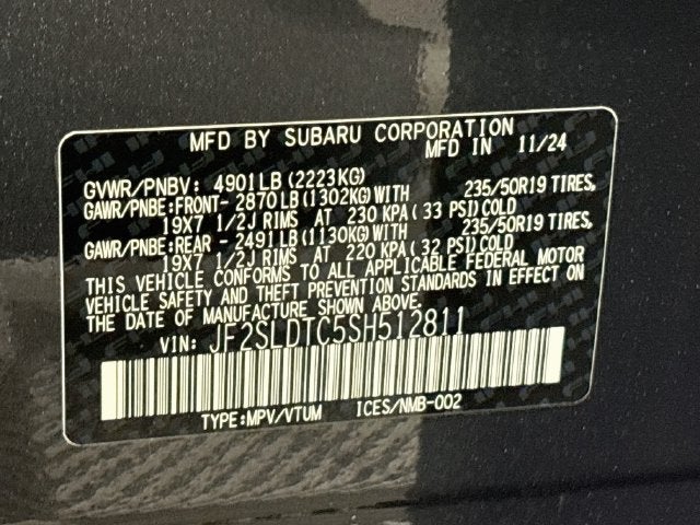 2025 Subaru Forester Touring