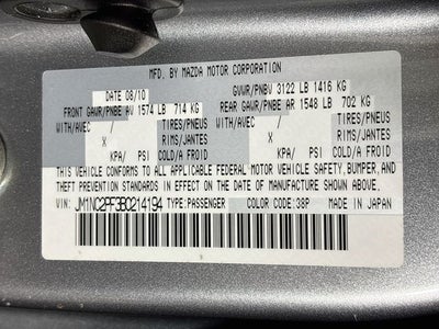 2011 Mazda Mazda Miata PRHT Grand Touring