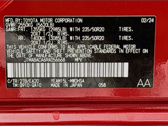 2024 Toyota bZ4X Limited