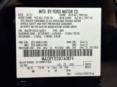 2018 Ford EcoSport SE