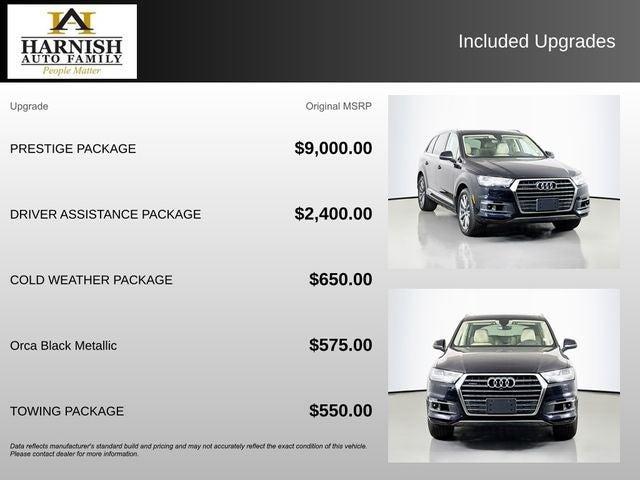 2018 Audi Q7 3.0T Prestige quattro