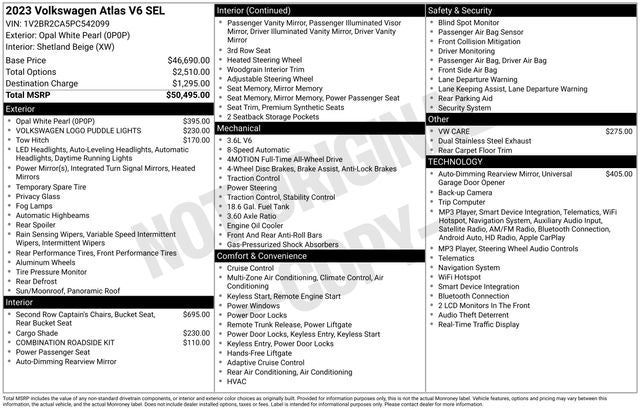 2023 Volkswagen Atlas SEL