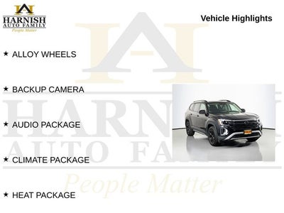 2024 Volkswagen Atlas 2.0T Peak Edition SE w/Technology