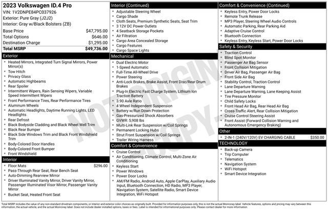 2023 Volkswagen ID.4 Pro