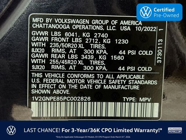 2023 Volkswagen ID.4 Pro S