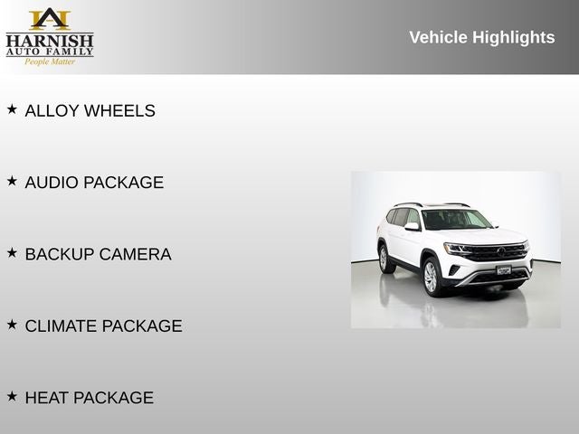 2022 Volkswagen Atlas 2.0T SE w/Technology