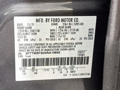 2022 Ford Maverick XL