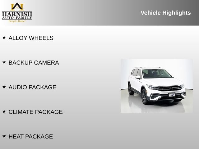 2022 Volkswagen Tiguan 2.0T SE