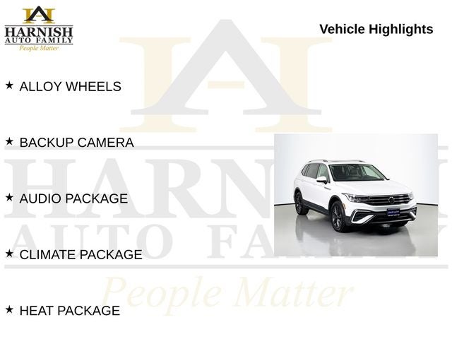 2022 Volkswagen Tiguan 2.0T SE