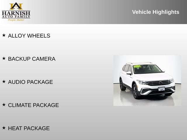 2022 Volkswagen Tiguan 2.0T SE