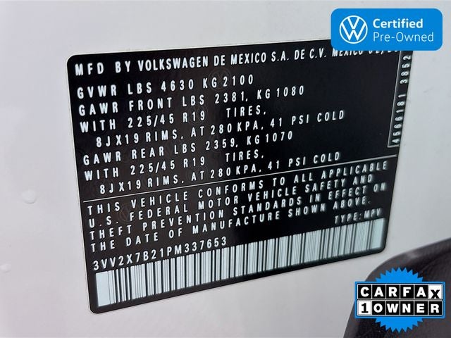 2023 Volkswagen Taos 1.5T SEL