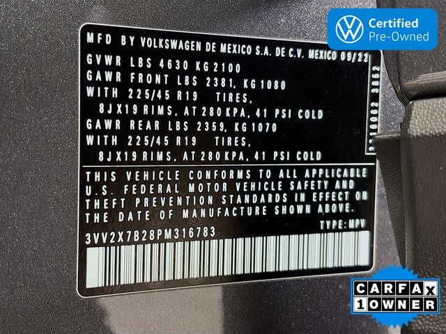 2023 Volkswagen Taos 1.5T SEL