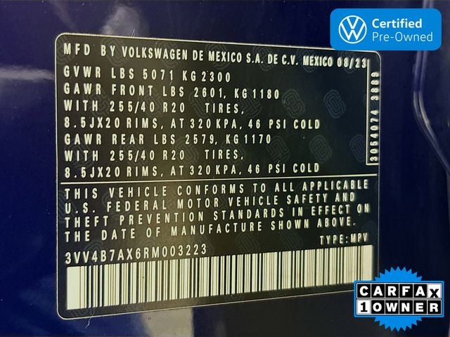 2024 Volkswagen Tiguan 2.0T SEL R-Line