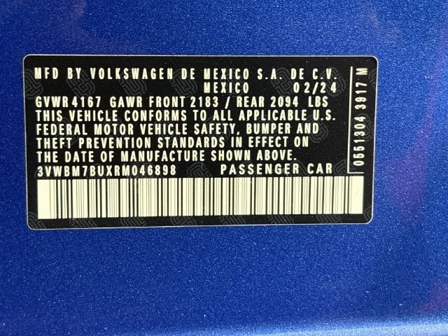2024 Volkswagen Jetta 1.5T Sport