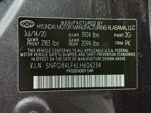 2020 Hyundai Elantra Value Edition