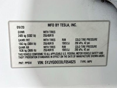 2020 Tesla Model Y Long Range